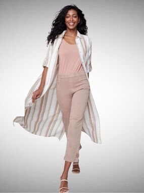 Charlie B Striped Shirt Dress